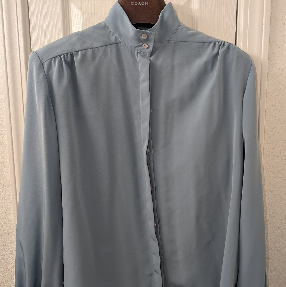 Pendleton Blue Blouse
